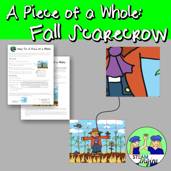 A Piece of  a Whole: Fall Scarecrow