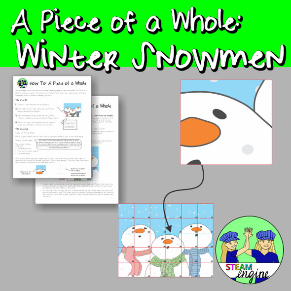 A Piece of a Whole: Winter Snowmen