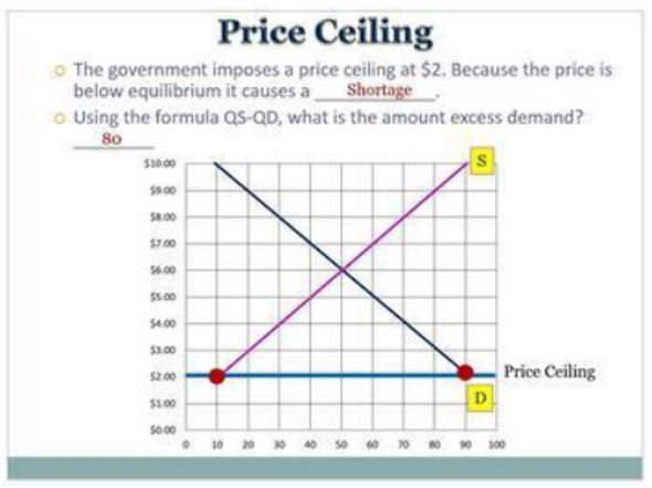 Price Floors Price Ceilings Interactive Powerpoint Worksheet Economics