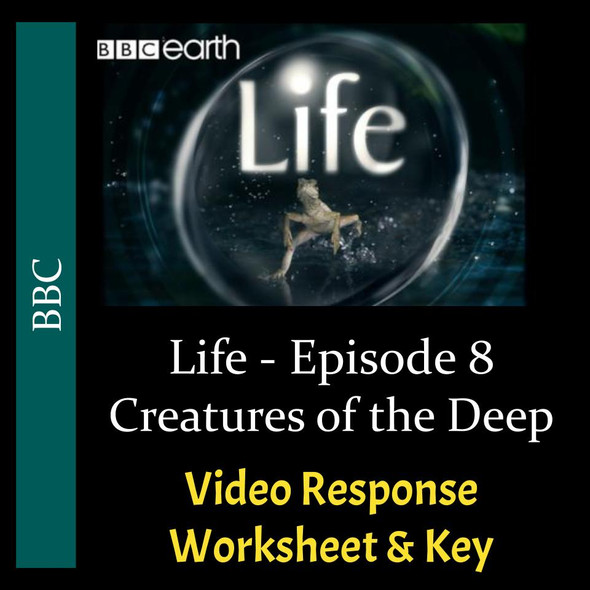 Life - Episode 08 - Creatures of the Deep - Video Response Worksheet & Key