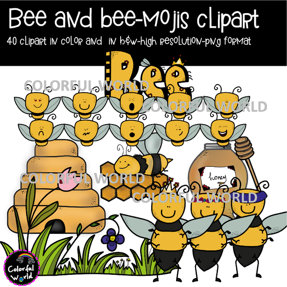 Bee clipart