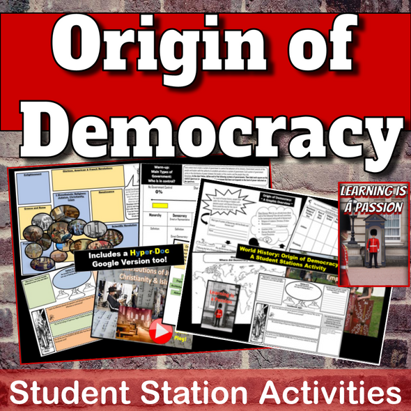 World History | Origin of Democracy | How did democracy spread? | Activities