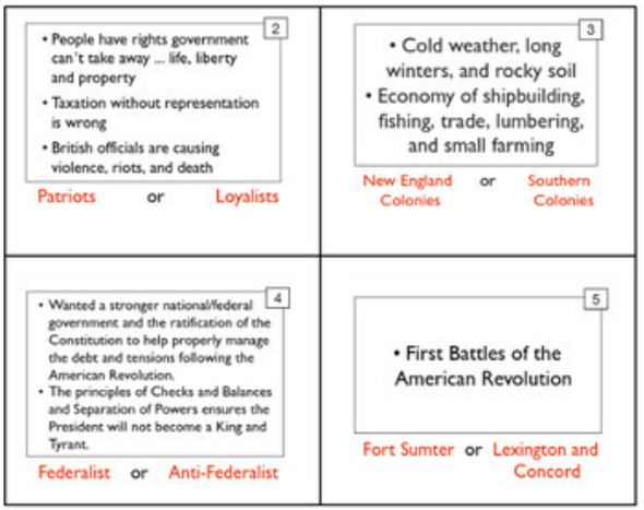 8th Grade Social Studies STAAR Review - This or That