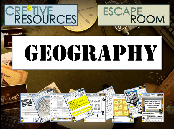 World Geography Escape Room 