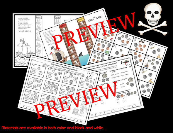Counting Money Game and Worksheets Counting Money Game and Worksheets