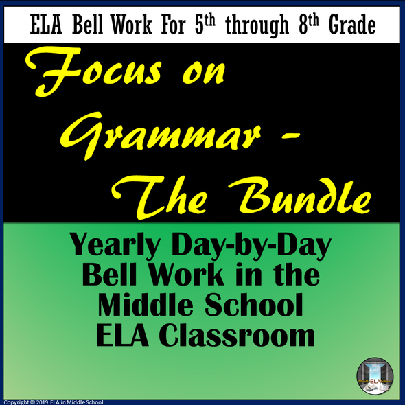 Focus on Grammar - The Bundle Remote Ready Resource