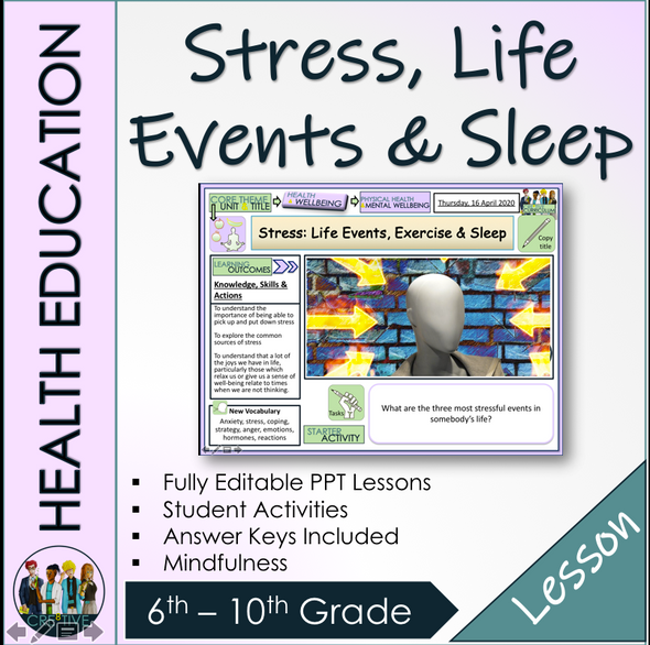 Stress Life Events Exercise and Sleep
