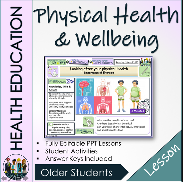 Physical Health and Wellbeing Lesson