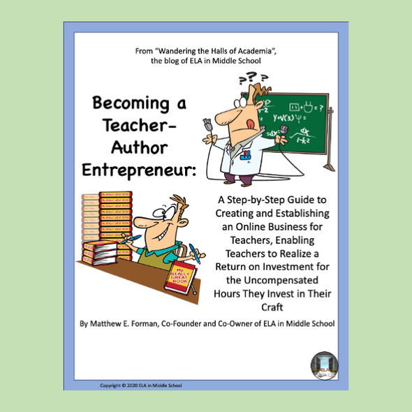 How to Become a Teacher-Author Entrepreneur - A Step-by-Step Guide - FREE