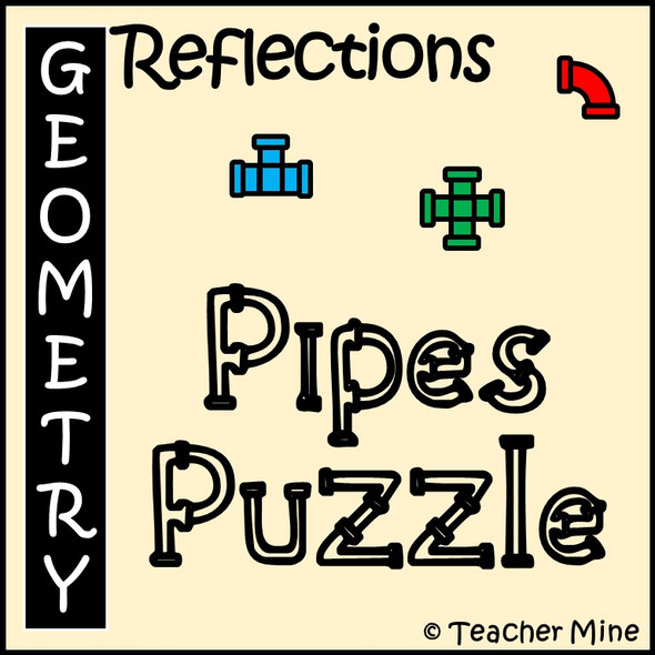Reflections - Pipes Puzzle Activity