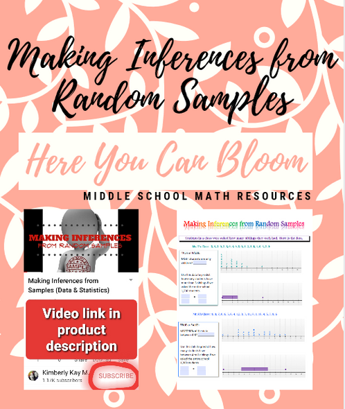 Making Inference & Predictions from Random Samples