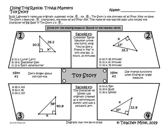 Trivial Matters Activity BUNDLE 1 - Geometry