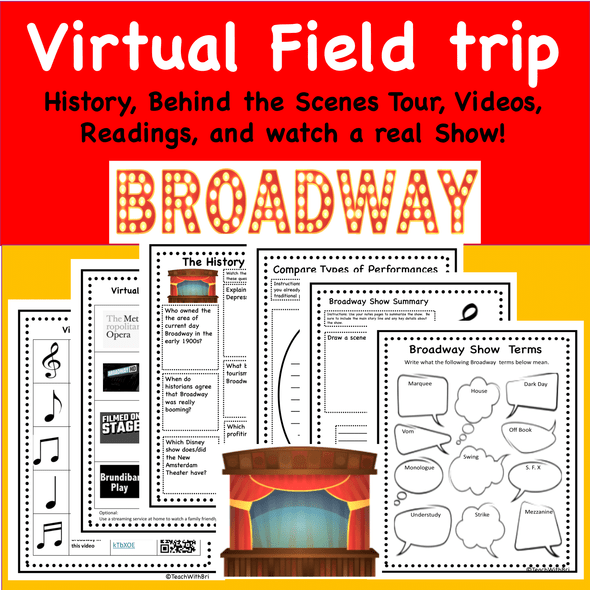 Virtual Field Trip to Broadway or the Opera