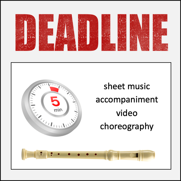 Deadline: Sheet Music, Choreography, and Accompaniment Deadline: Sheet Music, Choreography, and Accompaniment