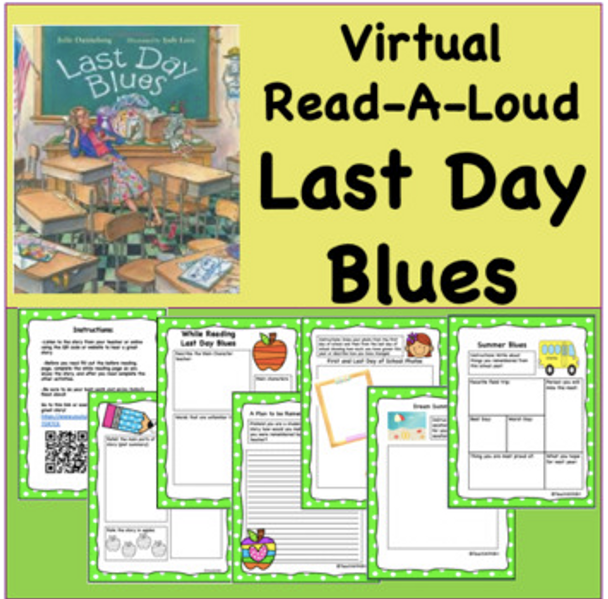 Discount Bundle- Virtual Read-A-Loud Pack- End of the School Year- For Google Drive