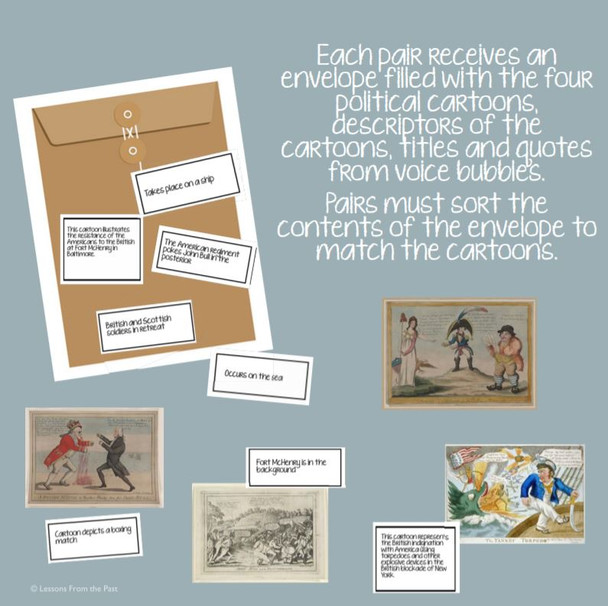 War of 1812 Political Cartoons-Viewpoints of Americans