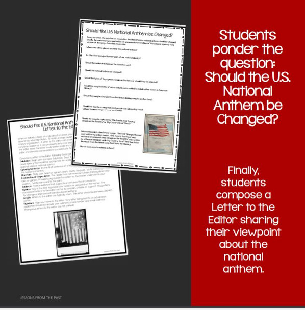 Should the National Anthem Be Changed? Close Reading of the Star-Spangled Banner