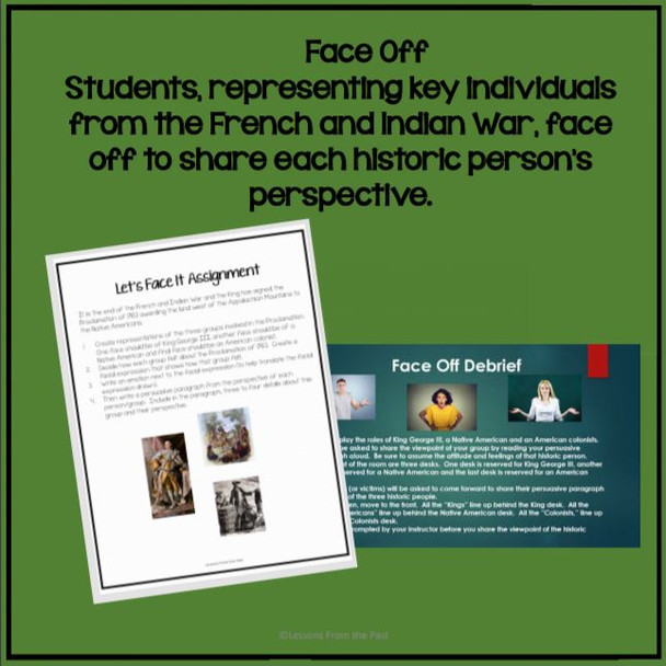 Perspectives of the French and Indian War - Facial Expressions