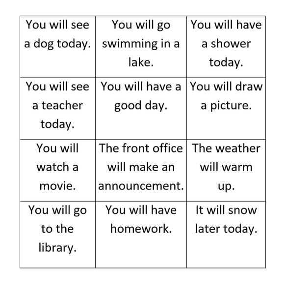 Probability Sorting Activity
