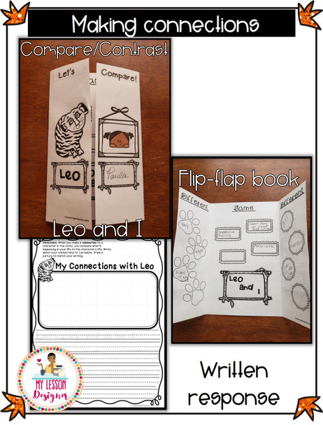 FREEBIE Leo the Late Bloomer Literacy Printable-Distance Learning