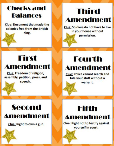 Bill of Rights and Principles of Government Heads up!