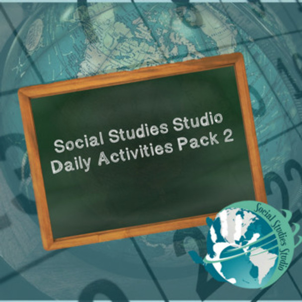 Social Studies Studio Daily Activities Pack 2