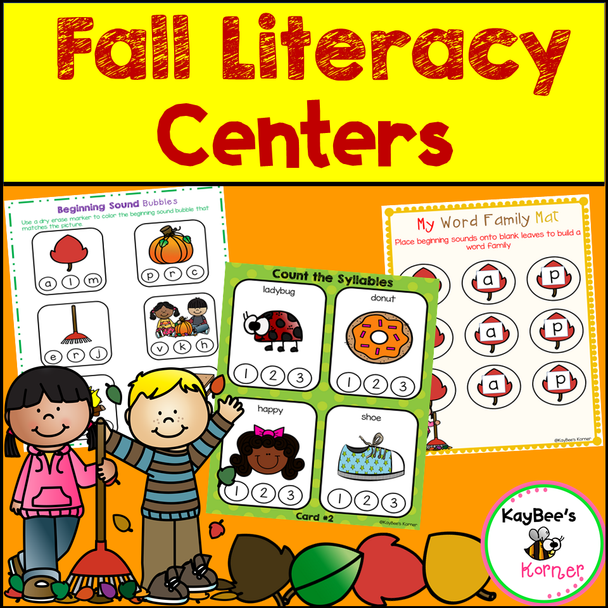 Fall Literacy Centers