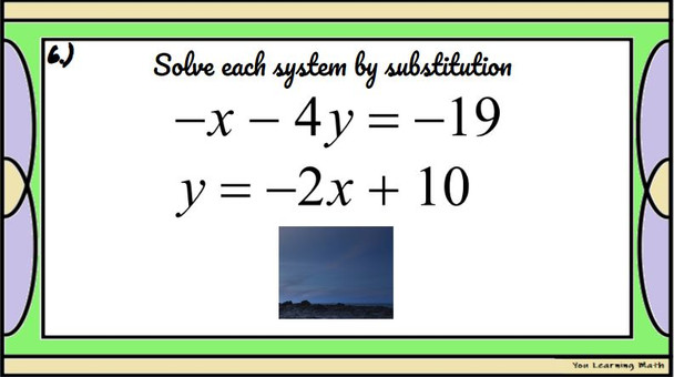 Solving Systems of Linear Equations: Google Slides Picture Puzzle BUNDLE