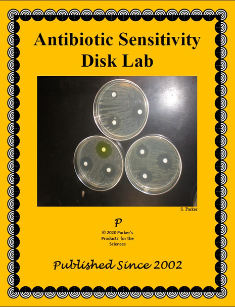 Antibiotic Sensitivity Disc Bacteria Lab