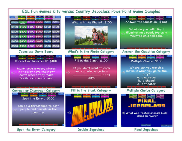 City-Country Jepoclass PowerPoint Game