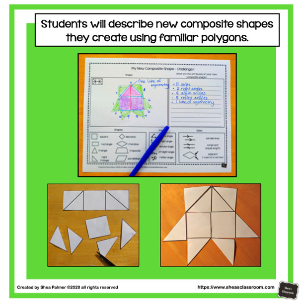 Decomposing Composite Shapes - Includes Distance Learning Option