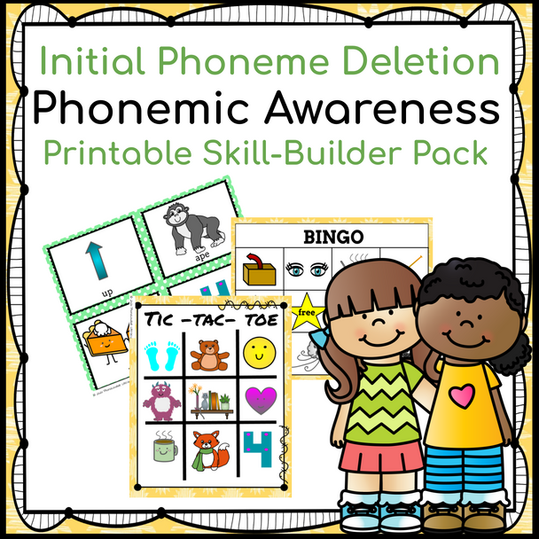 Initial Sound Deletion: Phonemic Awareness Printable Pack