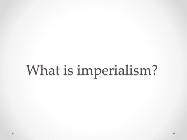  U.S. Imperialism EOC Review