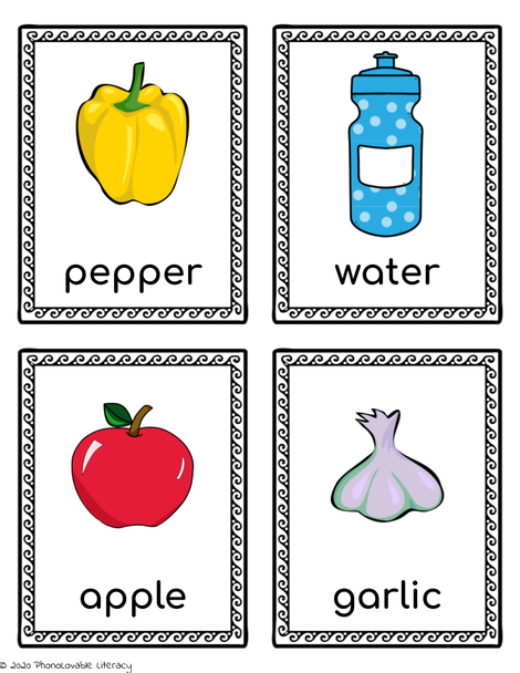 Two Syllable Words: Syllable Deletion Printable Pack for Phonological Awareness