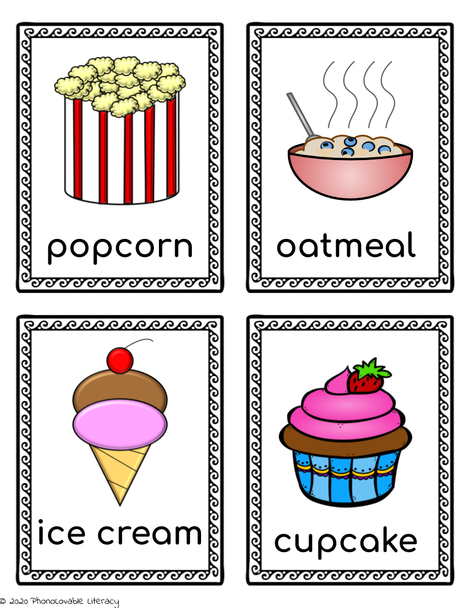 Two Syllable Words: Syllable Deletion Printable Pack for Phonological Awareness