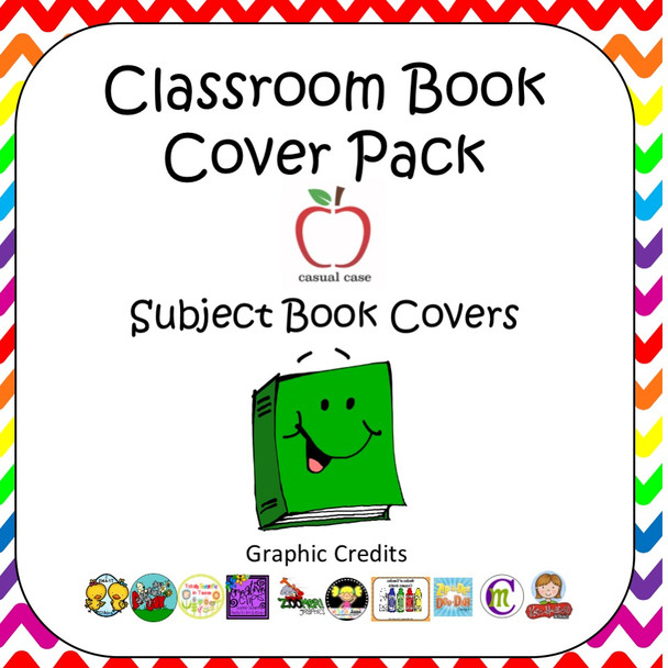 Classroom Book Cover Pack
