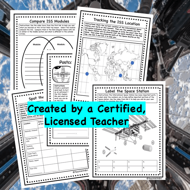 FREEBIE Virtual Field Trip to the International Space Station 