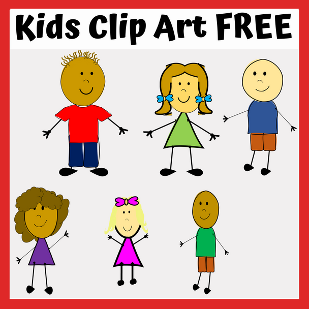 School Children Clipart Free