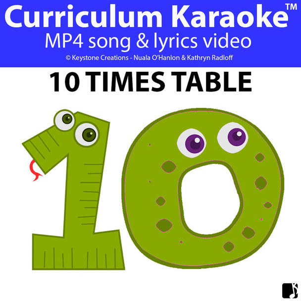 '10 TIMES TABLE' ~ Curriculum Song Video