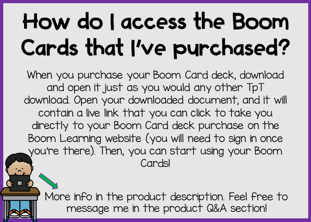 Counting and Cardinality Numbers 0-5 Digital Boom Cards