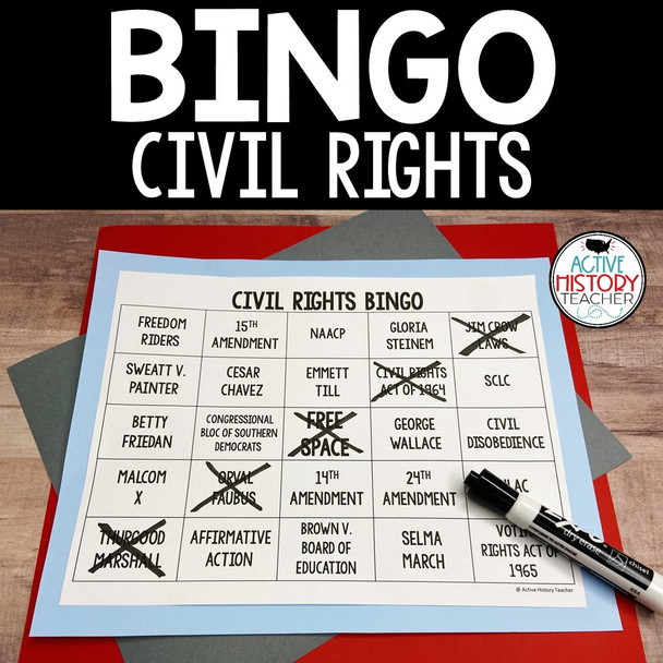 Civil Rights Bingo