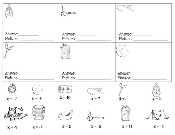 Order of Operations Scavenger Hunt