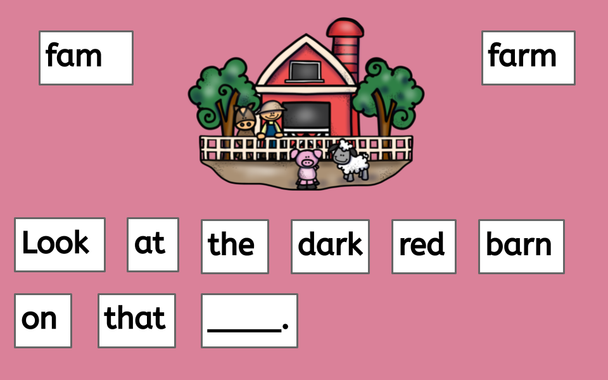 Distance Learning Structured Phonics -AR Word Chains R-Contolled Vowel (Remote Ready Resource)