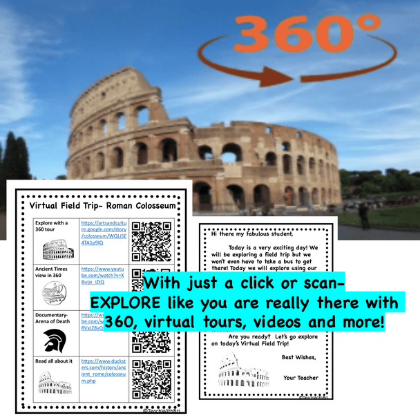 Virtual Field Trip to Ancient Rome the Colosseum