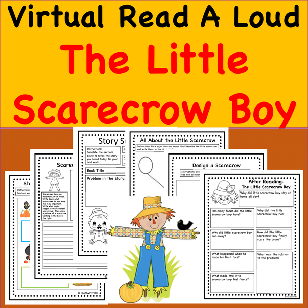  Read-A-Loud Activities- The Little Scarecrow Boy- Fall Favorite Stories