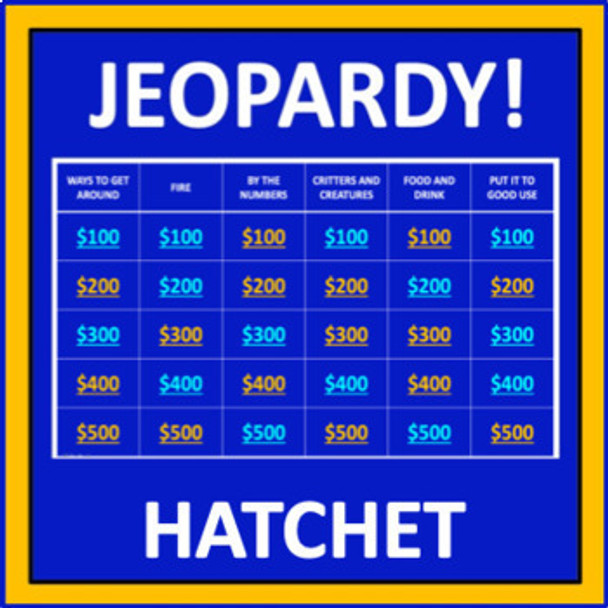 Hatchet Jeopardy