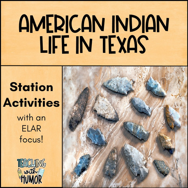 American Indian Life in Texas - Unit BUNDLE!