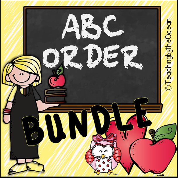 ABC Order BUNDLE 
