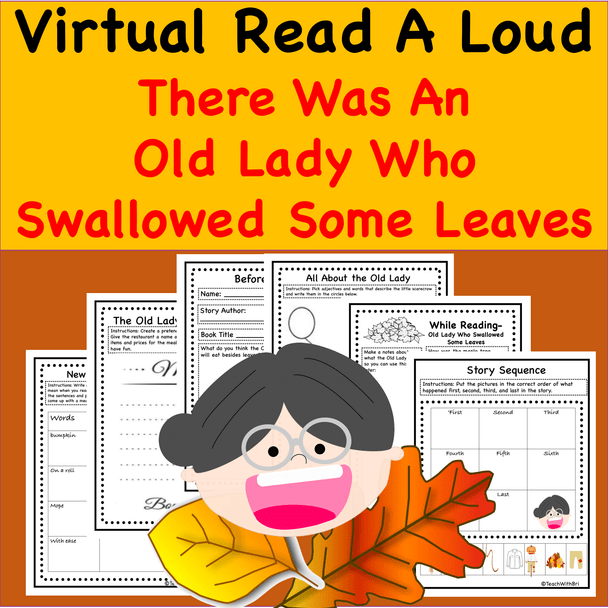 Discount Bundle- Fall Favorite Books Read Aloud Activities- Digital and PDF Versions of All 