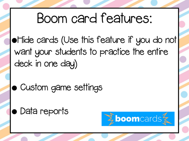 Parallel Lines and Parallelograms Boom Cards for Distance Learning